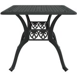  Vrtni stol crni 150 x 90 x 72 cm od lijevanog aluminija | shoptok.hr