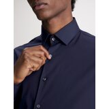 Calvin Klein Poslovna srajca temno modra | Shoptok.si