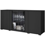 Livetastic Komoda Caro, Črna | Shoptok.si
