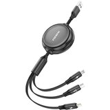 Foneng 3V1 KABEL X113 ZA MAGSAFE IPHONE 12 13 14 HITRO POLNJENJE 1.1M, (5000292980) Slike