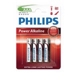 Philips baterija power alkaline AAA-R03, 4 kosi | Shoptok.si