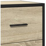  Komoda boja hrasta 35,5 x 35 x 76 cm konstruirano drvo i metal | Eponuda.ba