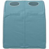  Tunis za krevet 2 pcs Svjetloplava 211 x 67.5 x 2 cm Poliester - Svjetloplava | shoptok.hr
