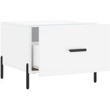  Stolići za kavu 2 kom sjajni bijeli 50x50x40 konstruirano drvo | shoptok.hr