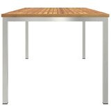 TrpezarijskiStol Smeđa 180 x 90 x 75 cm Čvrsto drvo akacije | Eponuda.com
