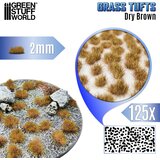 Green Stuff World Static Grass Tufts 2mm Dry Brown | Buseni trave 2mm suvo braon | Eponuda.com