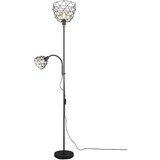 Tri O Crna stojeća svjetiljka s metalnim sjenilom (visina 180 cm) Haval – | shoptok.hr