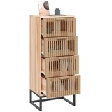  Visoka komoda 40 x 30 x 95 cm od konstruiranog drva | shoptok.hr