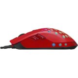 Rampage Miš gaming SMX-R66 ROCKET Ultra Light Red RGB LED 12000dpi | Eponuda.ba