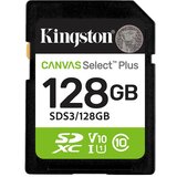 Sd card Kingston 128 GB S3/128GB Class10 Canvas Select Plus adapter100MBs Read,Class 10 UHS-I | Eponuda.ba