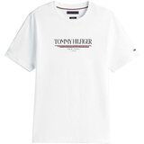 Tommy Hilfiger Logo Crew Graphic T-Shirt White Bijela Cijene