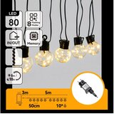 Aigostar LED spoljni dekorativni niz 80xLED/3,6W/230V 5m IP44 topla bela Cene