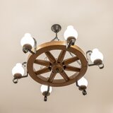  Brilagi - Luster na lancu ROATA 6xE14/40W/230V prečnik 70 cm bukva/orah | Eponuda.com
