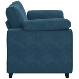  Dvosjed Plavi 160x77x82 cm Baršun | Shoptok.si