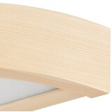  Zidna svetiljka NATURAL 1xE27/60W/230V borovina/bež | Eponuda.com