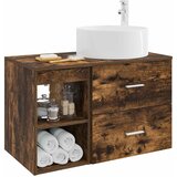  Set namještaja za kupaonicu 2 kom. Dimljeni hrast | shoptok.hr