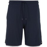 Emporio Armani Lounge Waffle Bermuda Shorts Armani Blue Plava | shoptok.hr