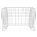  Gabionska ograda za dvije kante za otpad čelična 180x100x120 cm | shoptok.hr