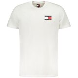 Tommy Jeans Majica Essential Flag DM0DM20740 Bela Slim Fit | Shoptok.si