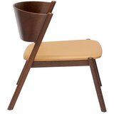Hübsch Temno rjav fotelj Oblique – | Shoptok.si