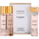 Chanel Coco Mademoiselle toaletna voda polnilo 3x20 ml za ženske | Shoptok.si