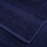  Ručnici SOLUND 10 kom modri 100 x 200 cm 600 gsm | shoptok.hr