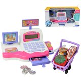 Magic Toys Happy Shopping: Bijelo-ružičasta kasa sa zvukom i dodacima 20x12cm Cijene