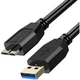 AVIZAR kabel usb 3.0 na micro b za samsung galaxy S5, note 3 in note pro 12.2, dolžina 1,8 m - crn, (20649833) Cene