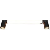  mat črna led stenska svetilka enrico – | Shoptok.si