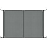  Povišeni krevet za pse sivi 150x90x20 cm tekstil i čelik | shoptok.hr