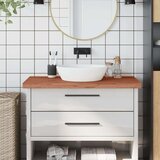 vidaXL kopalniški pult 100x60x4 cm trdna bukovina | Shoptok.si