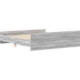  Okvir kreveta s uzglavljem i podnožjem boja hrasta 160 x 200 cm | shoptok.hr