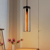 Nettlife viseča svetilka za jedilno mizo iz mat črnega stekla Retro 1 plamen E27, (22123047) | Shoptok.si