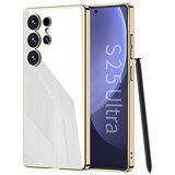  Maska S MIRROR za Samsung S938B Galaxy S25 Ultra 5G/ bela Cene