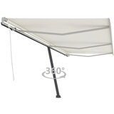vidaXL Samostojeća tenda na ručno uvlačenje 600 x 300 cm krem Cijene