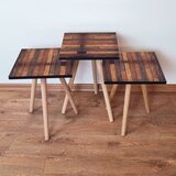 Hanah home set klub stočića 3Shp221, 3 komada, Bela | ePonuda.com
