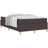  Krevetna konstrukcija Tamno smeđa 120 x 190 cm tkanina | shoptok.hr