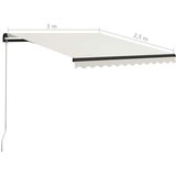  Tenda na ručno uvlačenje 300 x 250 cm krem | shoptok.hr