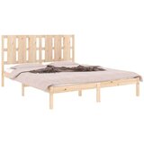  Posteljni okvir trden les 150x200 cm, (20794707) | Shoptok.si