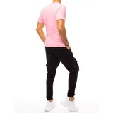 DStreet Dres męski różowo-czarny | shoptok.hr