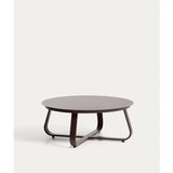 Kave Home Metalni okrugao vrtni stolić za kavu ø 80 cm Tamaris – Cijene