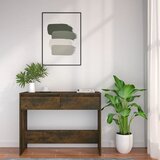  Konzolni stol boja hrasta 100x35x76,5 cm od konstruiranog drva | shoptok.hr