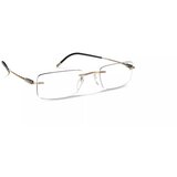  Muške Dioptrijske naočale Silhouette Purist 5561 JP 53/19 Gold | shoptok.hr