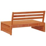  Sekcionalna sofa Čvrsto borovo drvo Vosak Smeđa - Vosak smeđa bor srednja sofa | shoptok.hr