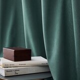 Douceur d intérieur Zelena termo izolacijska zavjesa od samta 140x260 cm Madison – | shoptok.hr