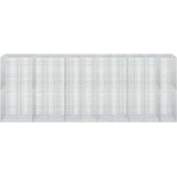  Gabion s žicom debljine 3,5 mm i mrežom 5x2,5 cm 550x100x200 cm | shoptok.hr