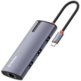 COLORWAY USB Hub (Docking Station) USB-C 6-u-1 Type C PD 100W/USB3.0x3/USB2.0/RJ45 | shoptok.hr
