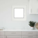  Okno za klet RISOR 50 x 50 cm PVC in steklo Bela, (5000215258) | Shoptok.si