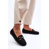 Boto Women's Suede Moccasins with Ornament Black Dionira | Shoptok.si