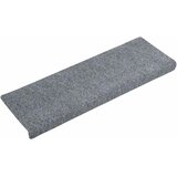  Prostirke za stepenice, samoljepljive, 5 kom, 65x21x4 cm, svijetlo sive, pravokutni rub | shoptok.hr